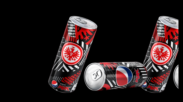 Pepsi lanciert Eintracht-Frankfurt-Edition -